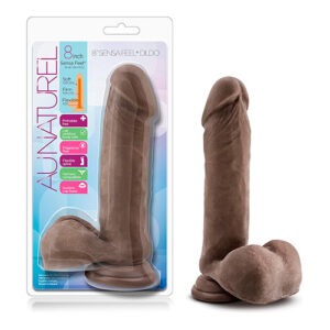 Sensa Feel Dildo Chocolate Blush Novelties BL-36466