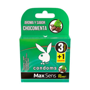 Condón Playboy Max Sens Chocomenta